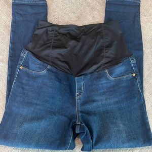 🤰Maternity Fleece Over-the-belly jeans 🤰
